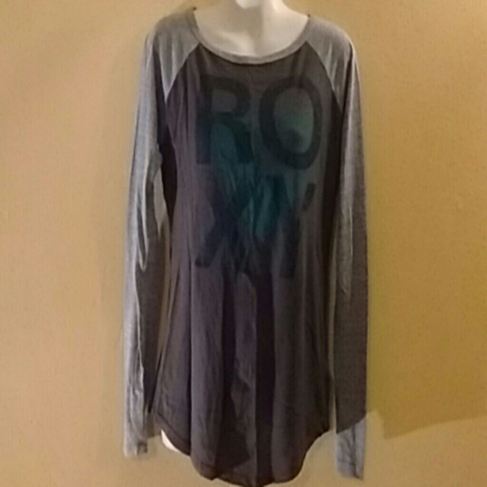 3 For $12 Sale! Roxy Baseball Shirt